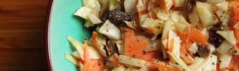 Biologisch budgetkoken: wortel-wittekoolsalade
